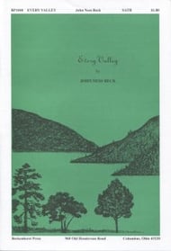 Every Valley SATB choral sheet music cover Thumbnail